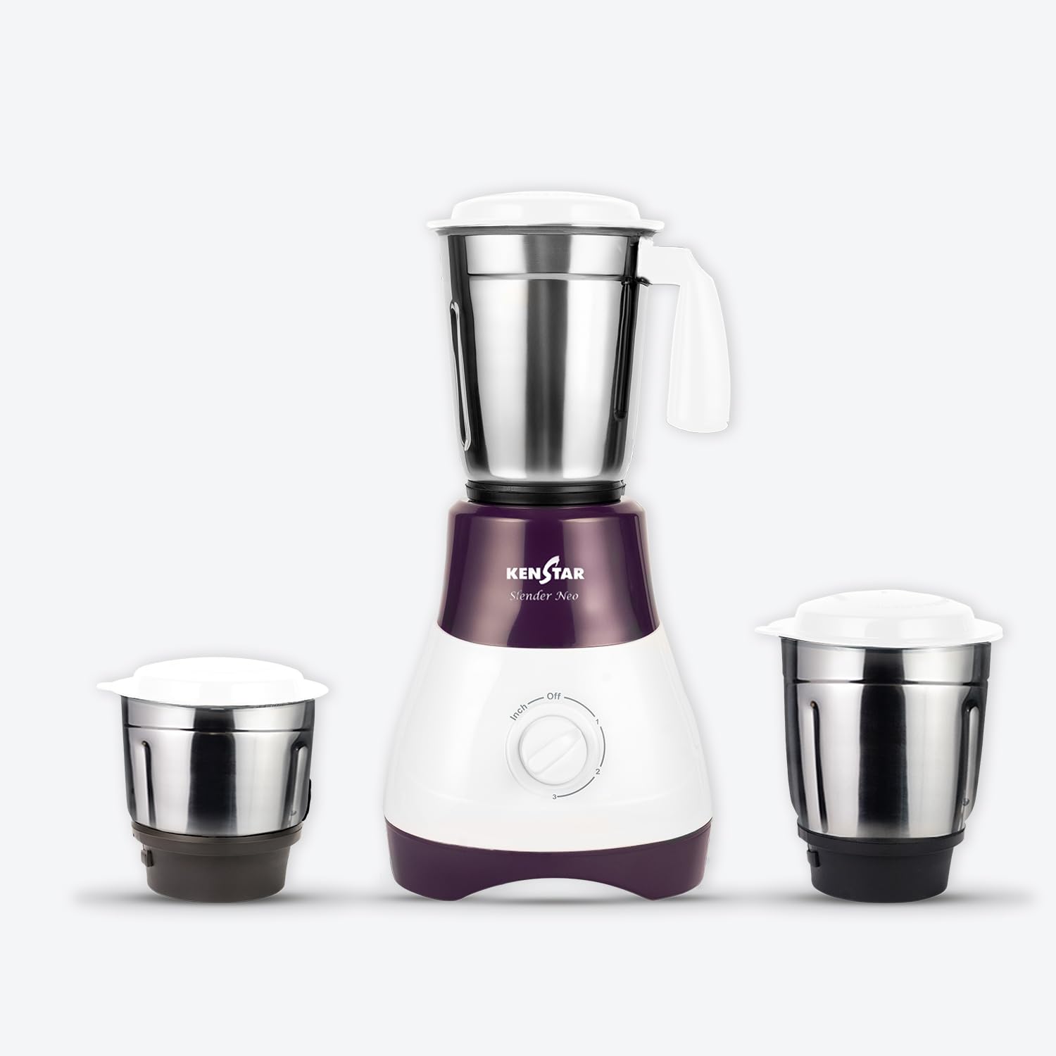 Buy Kenstar SLENDER NEO Mixer Grinder 500 Watts | 3 Multi-Purpose